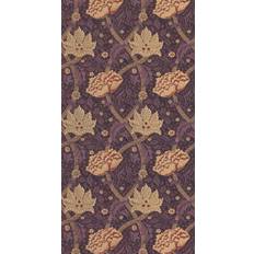 Morris & Co Non woven tapeter Morris & Co Windrush 210492 Aubergine/Wine