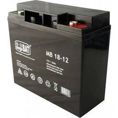 12v 18ah batteri MPL POWER ELEKTRO MPL megaBAT MB 18-12 UPS battery Lead-acid accumulator VRLA AGM Maintenance-free 12 V 18 Ah Black