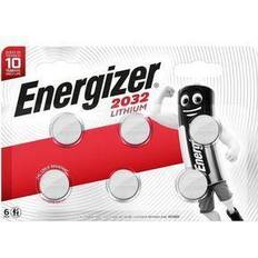 Energizer Blister de 6 piles bouton Lithium CR2032 3V