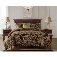 VCNY Home Cheetah Bedspread Brown (264.2x228.6cm)