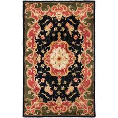 Green and black rug Safavieh Classic Black/Green Black, Green