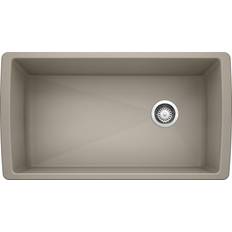 Kitchen Sinks Blanco 441765 DIAMOND Silgranit Super Single Bowl Undermount: