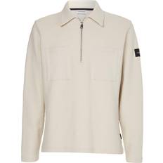 Calvin Klein Organic Cotton Zip Neck Sweatshirt