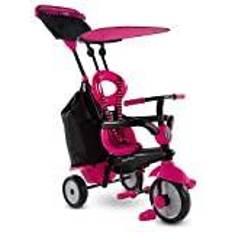 smarTrike Plus Kids 4-in-1 Tricycle Push Bike Ride-On Toy, Pink One Size
