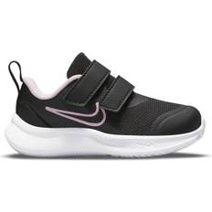 Nike Star Runner 3 Td Nero Rosa Sneakers Bambina