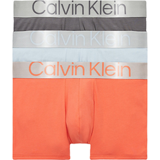 Recyceltes Material Unterhosen Calvin Klein Steel Cotton Trunks 3-pack - Zero Below/Grey Sky/Turned Mango