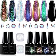 Morovan Rainbow Mood Phantom Gel Nail Polish Kit Chameleon 8-pack