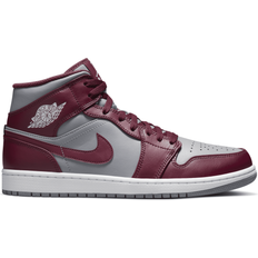 Nike Air Jordan 1 Mid - Cherrywood Red/Cement Grey/White