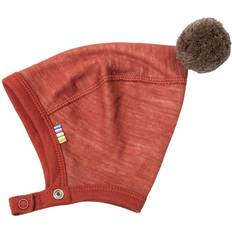 Joha Baby Mädchen Mütze Merinowolle Bio Bambus - Chili Red