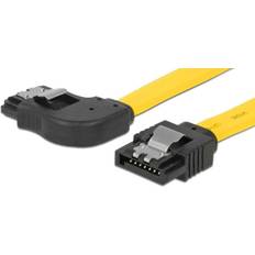 Sata kabel 6gb s DeLock Cable SATA 6 Gb/s straight 0.3m