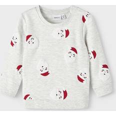 Name It Light Melange Rachristmas Sweatshirt