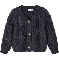 Name It Bleu Cardigans Name It Cardigan Fille Bleu Marine 13207090