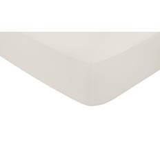 Egyptisk bomull Underlakan Belfast Linens 600 Thread Count Underlakan Vit, Beige