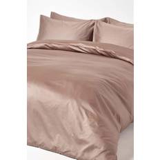 300.0 TC Duvet Covers Homescapes Cotton 400 Thread Count Duvet Cover Brown