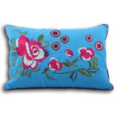 Cotone Copricuscini Riva Home 35x50cm, Kingfisher/Magenta Martinique Cushion Copricuscino