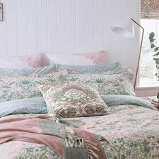 William Morris Hemtextil William Morris & Co 220 Thread Count Strawberry Thief Påslakan Rosa