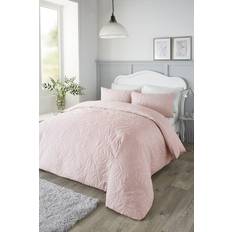Serene Luana Pinsonic Stitch Duvet Cover Pink