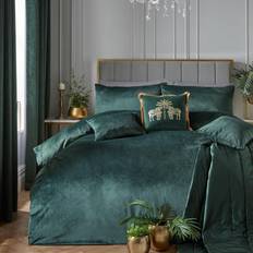 Laurence Llewelyn-Bowen Montrose Duvet Cover Pink, Green
