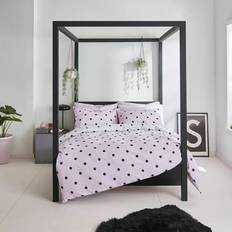 Sassy B B Spot On Polka Dot Duvet Cover Black, White