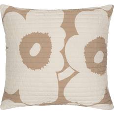 Marimekko Puder Marimekko Unikko pude Komplet pyntepude Beige, Hvid (60x60cm)
