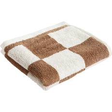 Hay Gæstehåndklæder Hay Check Wash Cloth Gæstehåndklæde Pink (30x30cm)