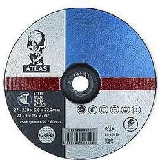 Atlas Skrubskive 125x6,0x22,2 mm A24RBF27