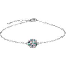 Nordahl Andersen Silver Armband Nordahl Andersen Joanli Nor Damarmband FloraNor i sterlingsilver 925 silverfärger och zirkonia – 845 087