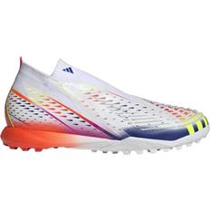 adidas Predator Edge .1 TF Al Rihla - White/Solar Yellow/Power Blue