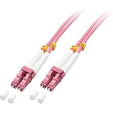 Optisk kabel 2m Lindy LC-LC OM4 Optisk Kabel 2 m