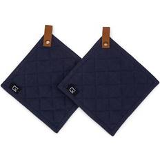 Kosta Linnewäfveri Grydelapper Kosta Linnewäfveri Grytlapp 2-pack Marin Grydelap Blå