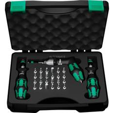 Wera 2-1/2 to Ergo Cushion Grip Driver Adjustable Torque Limiting Screwdriver Kit Hex Head Screwdriver