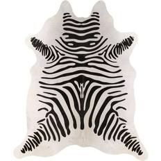 Zebra matta Skinnwille Kohudsmatta L Zebra, m², Zebra print Svart, Vit