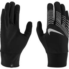 Damen - Silber Handschuhe Nike Lightweight Tech 2 Reflectiv Handschuhe - Schwarz