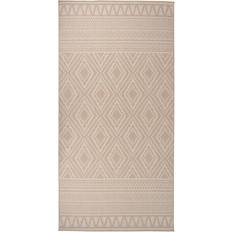Carpets & Rugs vidaXL Flatweave Stripes Brown