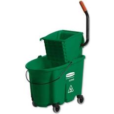 Rubbermaid FG758888GRN 35 qt WaveBrake Mop Bucket Combo