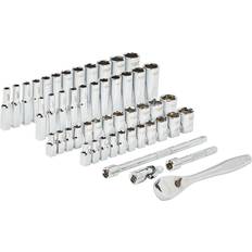 Milwaukee Head Socket Wrenches Milwaukee Hand Tools 1/4in Ratcheting Socket Set Head Socket Wrench