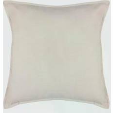 Polyester Oreillers Atmosphera Lilou Ivoire 55 x 55 cm Coussin de Décoration Complet Blanc, Beige