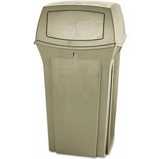 35 gallon trash can Rubbermaid FG843088BEIG 35 gal Ranger Classic Container