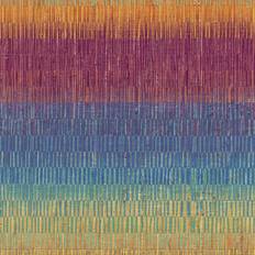 Grandeco Multicoloured Retro Wallpaper Orange Yellow Blue Green Textured Vinyl