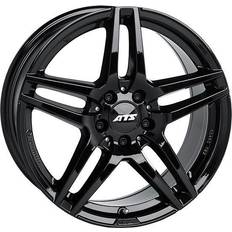 18 tuumaa - Musta Auton vanteet ATS Mizar Gloss Black 8.5 x 18