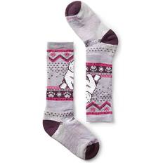 Purple Socks Children's Clothing Smartwool Kids' Wintersport Full Cushion Polar Bear Pattern OTC Sock Twilight Twilight