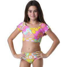 Girls' Hobie Peace Cap Bikini Set