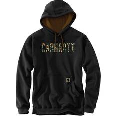 Carhartt Camo-Logo Sweat À capuche Noir