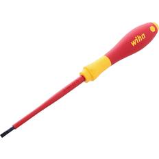 Wiha Slotted Screwdrivers Wiha 32015 Insulated SoftFinish Slotted Screwdriver 3.5mm