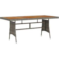 Wood Garden Table vidaXL 318697 - Grey