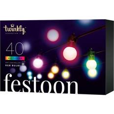 Twinkly Multicolore Guirlandes Lumineuses Twinkly Festoon Guirlande Lumineuse 40 Lampes