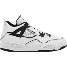 Nike Air Jordan 4 Retro DIY PS - White/Black/Volt