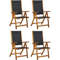 vidaXL 3120454 4-pack Garden Dining Chair