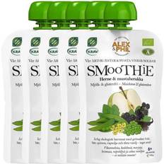 Alex & Phil Smoothie with Green Peas & Black Currants 100g 5pack
