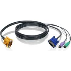 IOGEAR Kabeladaptrar Kablar IOGEAR PS/2 KVM-kabel, 6